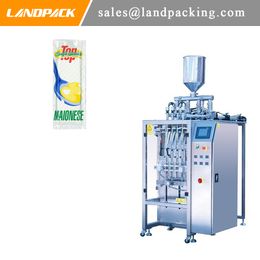 Liquid Sachet Packing Machine Mayonnaise Stick Filling Machinery Multi Lane Packaging Equipment