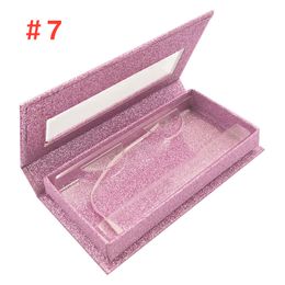 3D Mink Eyelash Package Boxes False Eyelashes Packaging Empty Eyelash box Case Lashes Box Makeup Tool 50 sets DHL