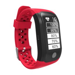 S908 GPS Smart Bracelet Heart Rate Monitor Fitness Tracker Smart Watch IP68 Waterproof Sports Passometer Smart Wristwatch For iPhone Android