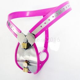 Pretty Sexy Male Chastity Belt Sissy New Designed Device Stainless Steel Lock #R45