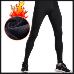 New 2019 PRO Fitness sports tights men's high stretch basketball leggings breathable and quick-drying running training compression cropped