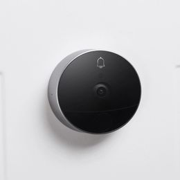 LOOCK CatY LSC-Y01 Smart Video Doorbell Face Recognition Human Sensing Mobile Alerts Two-way Talk - Grey
