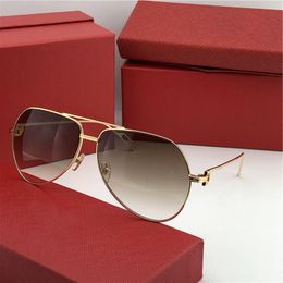 Wholesale-New fashion men sunglasses pilot frame 0110 design men fashion designer metal frame design top quality with case