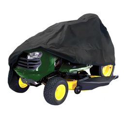 182x111x116cm Black Waterproof Riding Lawnmower Tractor Cover UV Protection Outdoor Storage 2 RSolid and durable, have long time service.
