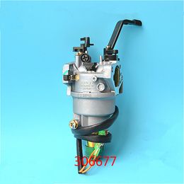 Carburetor w/ solenoid manual choke for Honda GX390 188F 5 KW genset carb 6.5kw generator carburettor replacement