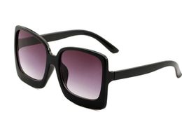Sun Glasses Matt black Women Men Designer Plastic Sunglasses For Female Clout Goggles UV400G 6498
