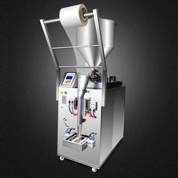 110V 220V Quantitative packaging machine for peanut butter tomato sauce chili sauce olive three-side seal back-seal filling packing machine