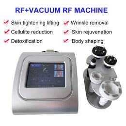 Red blue green photo therapy Vacuum Suction + RF Body Shaping Machine RF Weight Loss lymphatic drainage body countouring beauty machine