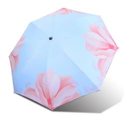 50pcs Handle Creative Lace Cute Sunny and Rainy Anti-UV Umbrella Drinkware Women Rain Umbrella Female Umbrellas SN4225