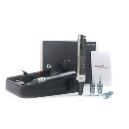 Digital 6 niveles Derma Pen Professional Wireless DR. Pen M8 con cartucho de aguja redondo nano agujas