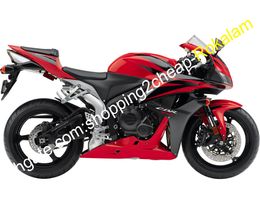 Customised Fairing For Honda CBR600RR F5 Parts CBR 600 RR CBR600 600RR Red Black Sport Motorbike Cowling 2007 2008 (Injection molding)