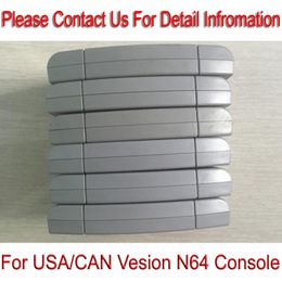 Classic Grey Shell For N64 USA/CAN Verion Console - Customs Roms Loaded - US Version * Mixed Order * Free Shipping