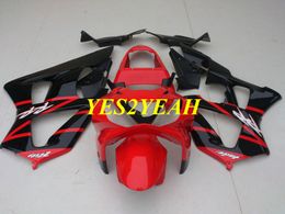 Injection Fairing body kit for Honda CBR900RR 929 00 01 CBR 900RR CBR900 RR 2000 2001 Red black Fairings Bodyowrk+Gifts HZ44