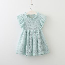 Детское кружевное платье для вязания крючком девочки кружевная вышивка