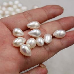 Best quality 8-11mm 9-13mm long drop natural freshwater loose pearl