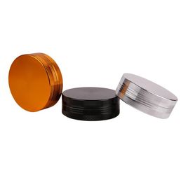 2-layer 63mm portable aluminium alloy smoke grinder manufacturer wholesale plate smoke grinder customization