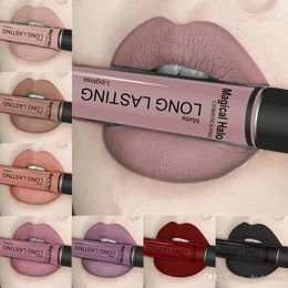 Sexy 38 Colors Long Lasting Waterproof Lipstick Ultra Matte Liquid Lipstick Lip Gloss Labial Liquid Cosmetics Lipgloss