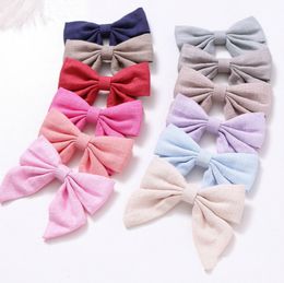 European and USA Hot Selling Hairpins for Children Girls Bowknot Swallowtail Butterfly Shaped Hair Clips Fashion Hair Accessories