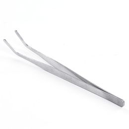 Wholesale stainless steel clip tea clamp accessories tea ceremony products tweezers large size 18CM high thickness