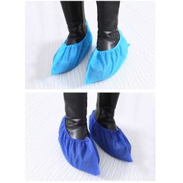 100 Pieces / Lot Disposable Shoe Cover Non-Woven Odourless Waterproof Non-slip Shoe Cover Orotective Shoe Cover XD23291