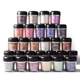 Glitter Eyeshadow Powder Pigments Eye Shadow Easy To Wear Waterproof Shimmer Cosmetics Powder Make Up Single Metallic Colour 2018