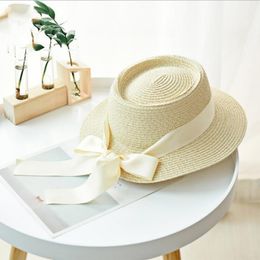 Fashion- straw hat women big wide brim beach hat sun foldable sun block UV protection panama bone chapeu feminino