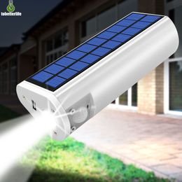 Rechargeable Solar Light 600lm LED Waterproof Solar Flashlight USB Cell Phone Charger Indoors or Outdoor Use Portable Solar Camping Light