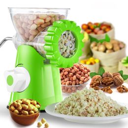 Multifunctional Home Manual Meat Grinder For Mincing Meat/Vegetable/Spice Hand-cranked Meat Mincer Sausage Easy For Cleaning