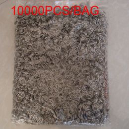 Freeshipping 10000pcs/lot 12mm Crystal Chandelier Connector Of Metal Rings Lamp Parts Connector Metal connectors