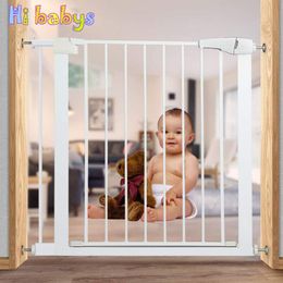 Children Safety Gate Baby Safety Door Bar Fence Stairs Pet Isolating Dog Fence Protect Children's Safety Many Size 75-110cm T200330