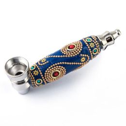 Nice Mini Smoking Pipe Tube Innovative Design Beautiful Color Portable Handpipe High Quality Hot Cake