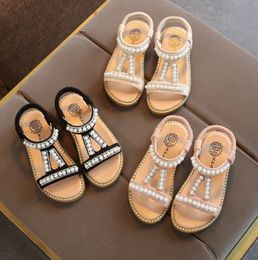 Främjande sommar sandaler skor prinsessor skor sandaler för barn barnflickor flickor kristall sula prinsessan sandaler skor