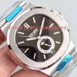 4 Style Best Quality Watch Hot Selling 40.5mm Nautilus 5726/1A Date Swiss CAL.324 SC QA LU 24H Movement Mechanical Automatic Mens Watches