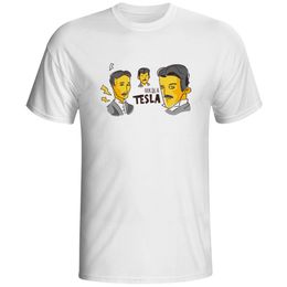 Nikola Tesla Retro Cool Vintage Genius Inventor Unisex T Shirt B131