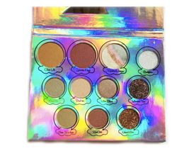 Brand Love Luxe Beauty Fantasy Palette Makeup You Are Unbelievably Beautiful highlighters Eyeshadow and Glitter eyes Unicorn palette DHLfree