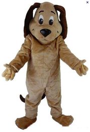 2019 factory hot TAN DOG MASCOT HEAD Costume Animal Theme Costumes free shipping