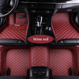 Custom fit car floor mats for Volkswagen Beetle CC Eos Golf Jetta Passat Tiguan Touareg sharan Bora Candy Sagitar Magotan carpet