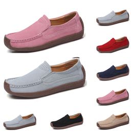 New Fashion 35-42 Eur new women's leather shoes Candy colors overshoes British casual shoes free shipping Espadrilles #Thirty six