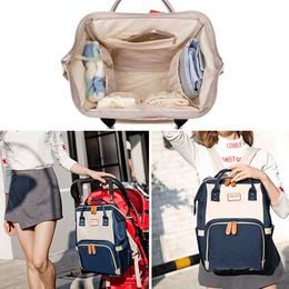 Mother Maternity Diaper Backpacks Mommy Backpacks Nappies Bags Large Volume Outdoor Travel Bags Organizer Baby Feeder Bag BH3169 TQQ