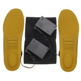 Electric Heating Insole Winter Shoe Insoles Heater Foot Warmer Pads Warming Set - Yellow