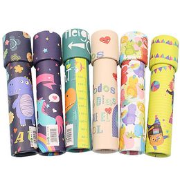 Kids Classic Paper Kaleidoscope Best Gift Idea Educational Favorite Intelligence Toys Children Birthday Party Favor or Decoration