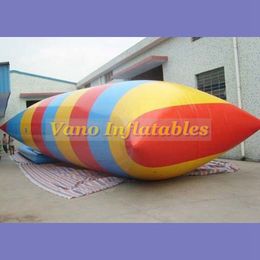 Inflatable Water Blob 5m x 2m Jump Pillow Jumping Bag Inflatable PVC Water Trampoline for Sale Free Air Shipping