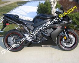 YZF1000 R1 Popular Fairing Kit For Yamaha YZF R 1 YZF-R1 2004 2005 2006 YZFR1 Motorcycle Black Fairings (Injection molding)