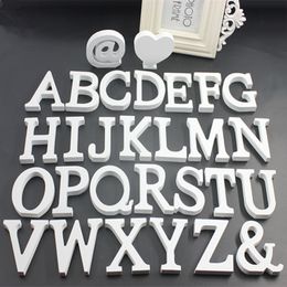 1PCS Home Decoration Wood Wooden Letter Alphabet Word Free Standing DIY Craft Home Wedding Party Birthday Decoration A to Z