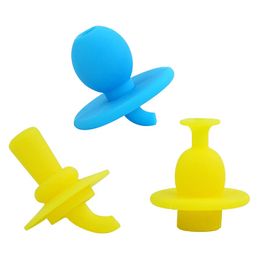 Smoking Accessories YHS Three Types Silicone Cap Carb for Water Pipe Dab Rig Glass Hookah Bowl