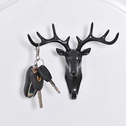 Antlers American home decoration hook wall shelf wall hanging creative personality deer head key frame