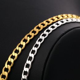 Cool Design High Quality Gold Silver Plated Snake Chain Stainless Steel Bracelet for Sale 5PCS/Set