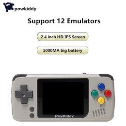 Powkiddy Q70 Open source handheld Nostalgic host Game console 2.4 inch HD Screen Mini Player Retro Mini Family TV Video Consoles Free DHL
