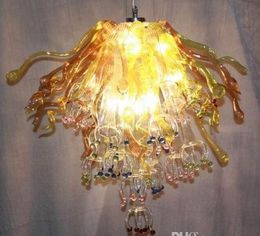 Unqiue Design Blown Murano Glass Chandelier Hotel Villa Home Decoration Customised Chandelier Light LED Modern Crystal Lamps