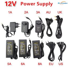 Aire Acondicionado 110V-220V a 12V de corriente directa 12.5A Interruptor Suministro potencia Controlador Adaptador Tira de Luz LED Aire Acondicionado 110V-220V a 12V de corriente directa 12.5A Interruptor Suministro potencia Controlador Adaptador Tira de Luz LED